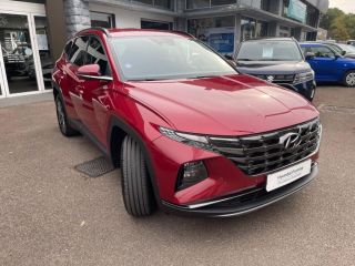 89100 : Hyundai Sens - APS - HYUNDAI Tucson - Tucson - Sunset Red Métal - Traction - Hybride : Essence/Electrique