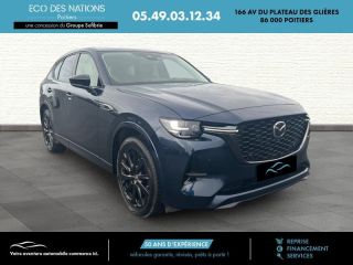 86000 : Hyundai Poitiers - Eco des Nations - MAZDA CX-60 - CX-60 - Bleu - Propulsion - Diesel/Micro-Hybride