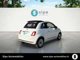 33110 : Hyundai Bordeaux Nord Le Bouscat - Sipa Automobiles - FIAT 500C MY22 Dolcevita - 500 II - Blanc - Boîte manuelle - Essence sans plomb