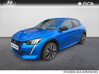 50300 : Hyundai Avranches - GCA - PEUGEOT 208 - 208 - Bleu Vertigo - Traction - Electrique