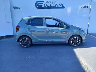 30100 : Hyundai Alès - Auto Hall - KIA PICANTO GT-line - PICANTO III - Vert - Boîte automatisée - Essence sans plomb