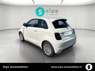 33140 : Hyundai - Sipa Automobiles – Bordeaux Sud - Villenave d’Ornon - FIAT 500e BERLINE Nouvelle 500 - 500 III ELECTRIQUE - Ice White - Automate à fonct. Continu - Courant électrique