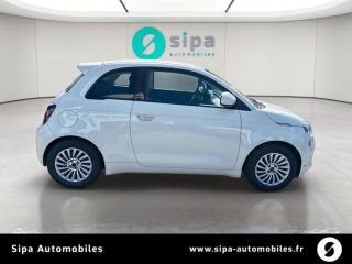 33140 : Hyundai - Sipa Automobiles – Bordeaux Sud - Villenave d’Ornon - FIAT 500e BERLINE Nouvelle 500 - 500 III ELECTRIQUE - Ice White - Automate à fonct. Continu - Courant électrique