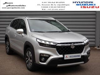 52000 : Hyundai Chaumont - Garage Michel Bazin - SUZUKI S-Cross - S-Cross - Silky Silver métallisé - Transmission intégrale - Essence/Micro-Hybride