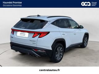38300 : Hyundai Bourgoin-Jallieu - CENTRAL MOTOR LYON - HYUNDAI TUCSON Creative - TUCSON IV - Blanc - Boîte automatique - Essence / Courant électrique