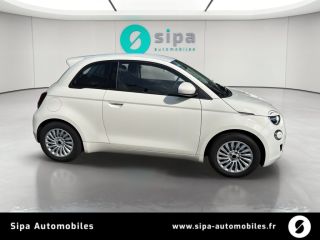 33140 : Hyundai - Sipa Automobiles – Bordeaux Sud - Villenave d’Ornon - FIAT 500e BERLINE MY22 SERIE 1 STEP 1 Icône Plus '2021' - 500 III ELECTRIQUE - Bossanova White - Automate à fonct. Continu - Courant électrique