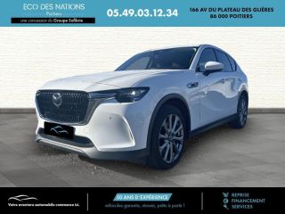 86000 : Hyundai Poitiers - Eco des Nations - MAZDA CX-60 - CX-60 - Blanc - Transmission intégrale - Hybride rechargeable : Essence/Electrique