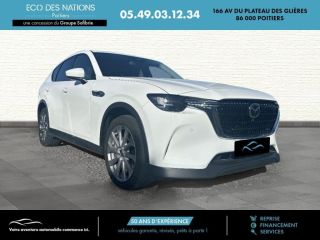 86000 : Hyundai Poitiers - Eco des Nations - MAZDA CX-60 - CX-60 - Blanc - Transmission intégrale - Hybride rechargeable : Essence/Electrique