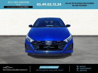 86000 : Hyundai Poitiers - Eco des Nations - HYUNDAI i20 - i20 - Bleu - Traction - Essence/Micro-Hybride