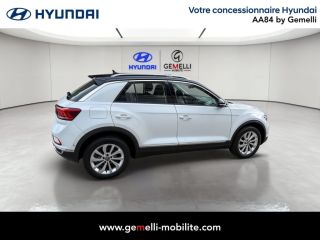 84130 : Hyundai Avignon - Actions Automobiles 84 - VOLKSWAGEN T-ROC Style - T-ROC - Blanc - Automate sequentiel - Essence sans plomb