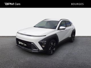 18230 : Hyundai Bourges - BPM Cars - HYUNDAI Kona - Kona - Atlas White - Traction - Hybride : Essence/Electrique