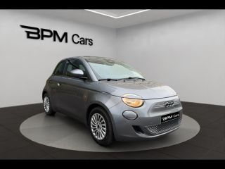 92250 : Hyundai La Garenne-Colombes - BPM Cars - FIAT 500 - 500 - Mineral Grey métal - Traction - Electrique