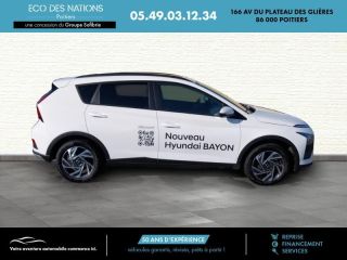 86000 : Hyundai Poitiers - Eco des Nations - HYUNDAI Bayon - Bayon - Polar White - Traction - Essence