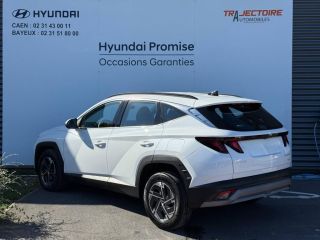 14100 : Hyundai Lisieux - Trajectoire Automobiles - HYUNDAI Tucson - Tucson - Serenity White Métal - Traction - Hybride : Essence/Electrique