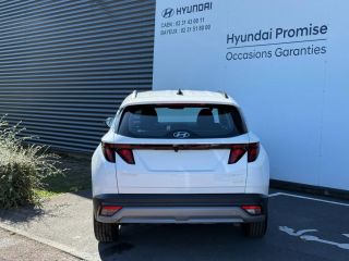 14100 : Hyundai Lisieux - Trajectoire Automobiles - HYUNDAI Tucson - Tucson - Serenity White Métal - Traction - Hybride : Essence/Electrique
