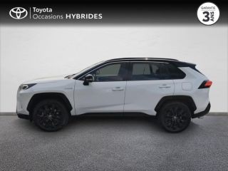 50000 : Hyundai Saint-Lô - GCA - TOYOTA RAV4 - RAV4 - Blanc Nacré/Toit Noir Attitude - Traction - Hybride : Essence/Electrique