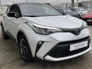 87280 : Hyundai Limoges - Motors Cars - TOYOTA C-HR - C-HR - Blanc Lunaire nacré bi-ton - Traction - Hybride : Essence/Electrique