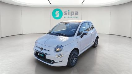 33140 : Hyundai - Sipa Automobiles – Bordeaux Sud - Villenave d’Ornon - FIAT 500C SERIE 9 EURO 6D-FULL Dolcevita - 500 II - Blanc - Boîte manuelle - Essence sans plomb