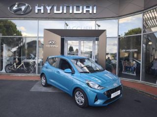19100 : Hyundai Brive-la-Gaillarde - Garage Pouget - HYUNDAI i10 - i10 - Aqua Turquoise Métal - Traction - Essence