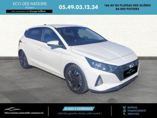 86000 : Hyundai Poitiers - Eco des Nations - HYUNDAI i20 - i20 - Polar White - Traction - Essence