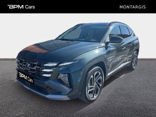 45200 : Hyundai Montargis - BPM Cars - HYUNDAI Tucson - Tucson - Cypress Green Métal - Traction - Hybride rechargeable : Essence/Electrique