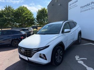 14100 : Hyundai Lisieux - Trajectoire Automobiles - HYUNDAI Tucson - Tucson - Serenity White Métal - Traction - Hybride : Essence/Electrique