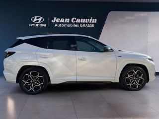 06130 : Hyundai Grasse - Garage Jean Cauvin - HYUNDAI TUCSON N Line Executive - TUCSON IV - Blanc - Boîte automatique - Essence / Courant électrique