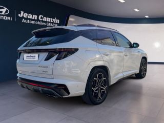 06130 : Hyundai Grasse - Garage Jean Cauvin - HYUNDAI TUCSON N Line Executive - TUCSON IV - Blanc - Boîte automatique - Essence / Courant électrique
