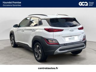 69340 : Hyundai Lyon Ouest - Groupe Central Autos - HYUNDAI KONA HYBRID Intuitive - KONA - Blanc - Automate sequentiel - Essence / Courant électrique