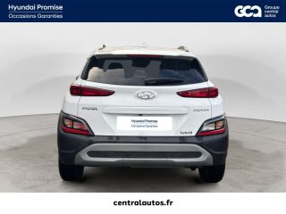 69340 : Hyundai Lyon Ouest - Groupe Central Autos - HYUNDAI KONA HYBRID Intuitive - KONA - Blanc - Automate sequentiel - Essence / Courant électrique