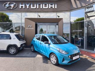 19100 : Hyundai Brive-la-Gaillarde - Garage Pouget - HYUNDAI i10 - i10 - Aqua Turquoise Métal - Traction - Essence