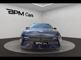 75013 : Hyundai Paris 13 - BPM Cars - HYUNDAI Kona - Kona - Cyber Gray métallisé/Toit/rétros Black - Traction - Hybride : Essence/Electrique