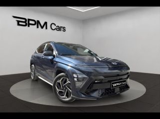 75013 : Hyundai Paris 13 - BPM Cars - HYUNDAI Kona - Kona - Cyber Gray métallisé/Toit/rétros Black - Traction - Hybride : Essence/Electrique