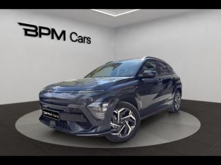 75013 : Hyundai Paris 13 - BPM Cars - HYUNDAI Kona - Kona - Cyber Gray métallisé/Toit/rétros Black - Traction - Hybride : Essence/Electrique