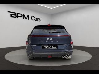 75013 : Hyundai Paris 13 - BPM Cars - HYUNDAI Kona - Kona - Cyber Gray métallisé/Toit/rétros Black - Traction - Hybride : Essence/Electrique