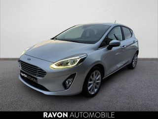 42100 : Hyundai Saint-Etienne - Ravon Automobile - FORD FIESTA Titanium - FIESTA VII - Gris - Boîte manuelle - Essence sans plomb