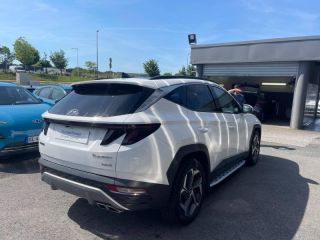 64100 : Hyundai Bayonne - Oceanic Auto - HYUNDAI Tucson - Tucson - Serenity White Métal - Traction - Hybride : Essence/Electrique