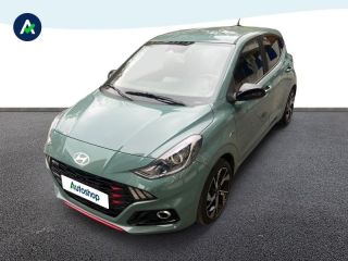 92130 : Hyundai ISSY-LES-MOULINEAUX - BPM Cars - HYUNDAI i10 - i10 - Mangrove Green Métal/Toit/rétros Black - Traction - Essence