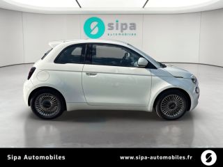 33140 : Hyundai Bordeaux Sud Villenave d'Ornon - Sipa Automobiles - FIAT 500 NOUVELLE MY22 SERIE 1 STEP 2 Icône - 500 NOUVELLE MY22 SERIE 1 STEP 2 (04/202 - Blanc - Automate à fonct. Continu - Courant électrique