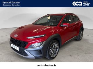 69300 : Hyundai Lyon Nord - Groupe Central Autos - HYUNDAI KONA HYBRID Creative - KONA - Rouge - Automate sequentiel - Essence / Courant électrique
