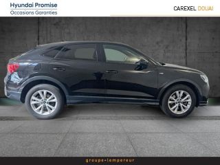 59187 : Hyundai Douai - Groupe Lempereur - AUDI Q3 Sportback - Q3 Sportback - Noir Mythic métallisé - Traction - Hybride rechargeable : Essence/Electrique