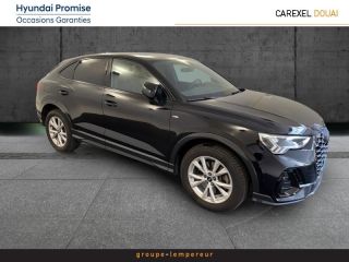 59187 : Hyundai Douai - Groupe Lempereur - AUDI Q3 Sportback - Q3 Sportback - Noir Mythic métallisé - Traction - Hybride rechargeable : Essence/Electrique