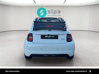 33140 : Hyundai Bordeaux Sud Villenave d'Ornon - Sipa Automobiles - FIAT 500e CABRIOLET Nouvelle 500 - 500 III ELECTRIQUE - Blanc - Automate à fonct. Continu - Courant électrique