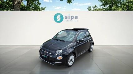 33140 : Hyundai Bordeaux Sud Villenave d'Ornon - Sipa Automobiles - FIAT 500C SERIE 8 EURO 6D-TEMP Lounge - 500C SERIE 8 EURO 6D-TEMP - NOIR - Boîte manuelle - Essence sans plomb