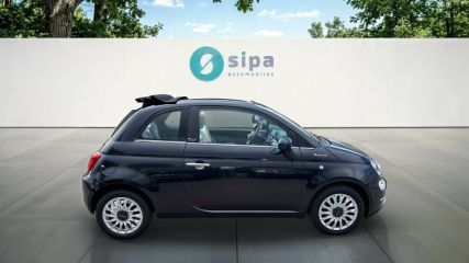 33140 : Hyundai Bordeaux Sud Villenave d'Ornon - Sipa Automobiles - FIAT 500C SERIE 8 EURO 6D-TEMP Lounge - 500C SERIE 8 EURO 6D-TEMP - NOIR - Boîte manuelle - Essence sans plomb