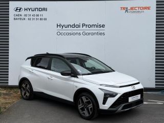 14100 : Hyundai Lisieux - Trajectoire Automobiles - HYUNDAI Bayon - Bayon - Polar White/Toit/rétros Black - Traction - Essence/Micro-Hybride