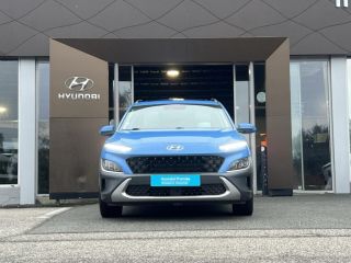 29000 : Hyundai Quimper - Iroise Automobiles - HYUNDAI Kona - Kona - Surfy Blue Métal - Traction - Hybride : Essence/Electrique