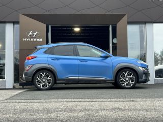 29000 : Hyundai Quimper - Iroise Automobiles - HYUNDAI Kona - Kona - Surfy Blue Métal - Traction - Hybride : Essence/Electrique