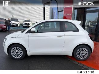 50000 : Hyundai Saint-Lô - GCA - FIAT 500 - 500 - Blanc - Traction - Electrique