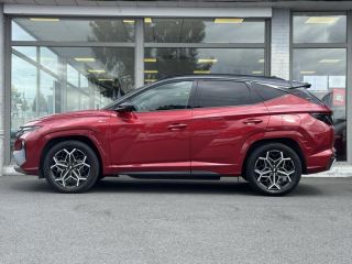 57200 : Hyundai Sarreguemines - Theobald Automobiles - HYUNDAI Tucson - Tucson - Sunset Red Métal - Transmission intégrale - Hybride rechargeable : Essence/Electrique
